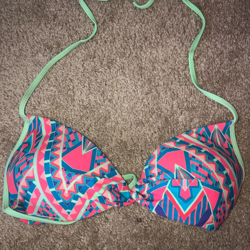 Forever 21 Geometric Bikini Top
